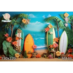 FUNDO FOTOGRÁFICO EM MALHA PRAIA REF. 10133