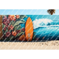 FUNDO FOTOGRÁFICO EM MALHA PRAIA REF. 10135 - comprar online