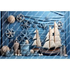 FUNDO FOTOGRÁFICO EM MALHA MARINHEIRO REF. 10136 - comprar online