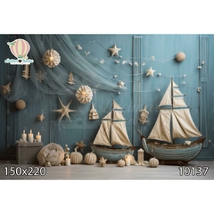 FUNDO FOTOGRÁFICO EM MALHA MARINHEIRO REF. 10137