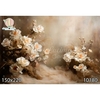 FUNDO FOTOGRÁFICO EM MALHA FLORAL REF. 10180