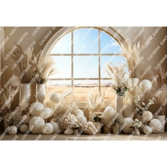 FUNDO FOTOGRÁFICO EM MALHA BOHO REF. 10189 - comprar online