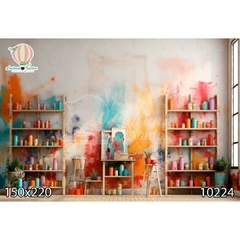 FUNDO FOTOGRÁFICO EM MALHA PINTURA REF. 10224