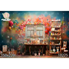 FUNDO FOTOGRÁFICO EM MALHA PINTURA REF. 10225