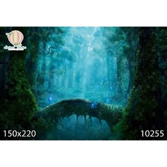 FUNDO FOTOGRÁFICO EM MALHA FLORESTA REF. 10255