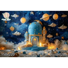 FUNDO FOTOGRÁFICO EM MALHA ASTRONAUTA REF. 10286
