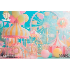 FUNDO FOTOGRÁFICO EM MALHA CIRCO REF. 10389