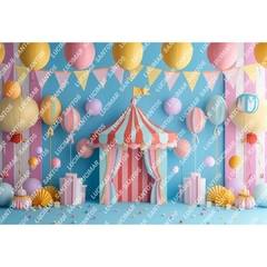 FUNDO FOTOGRÁFICO EM MALHA CIRCO REF. 10391 - comprar online