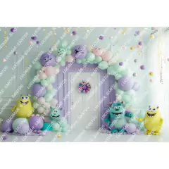 FUNDO FOTOGRÁFICO EM MALHA INFANTIL REF. 10403 - comprar online