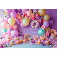 FUNDO FOTOGRÁFICO EM MALHA DOCES REF. 10409