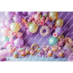 FUNDO FOTOGRÁFICO EM MALHA DOCES REF. 10409 - comprar online