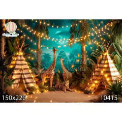 FUNDO FOTOGRÁFICO EM MALHA SAFARI REF. 10415