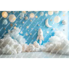 FUNDO FOTOGRÁFICO EM MALHA ASTRONAUTA REF. 10431 - comprar online