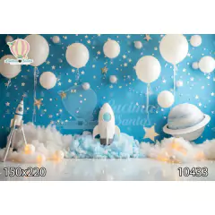 FUNDO FOTOGRÁFICO EM MALHA ASTRONAUTA REF. 10433