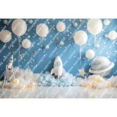 FUNDO FOTOGRÁFICO EM MALHA ASTRONAUTA REF. 10433 - comprar online