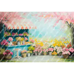 FUNDO FOTOGRÁFICO EM MALHA JARDIM REF. 10480 - comprar online