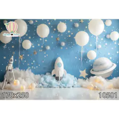 FUNDO FOTOGRÁFICO EM MALHA ASTRONAUTA REF. 10433 na internet