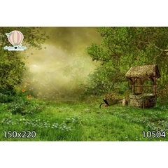 FUNDO FOTOGRÁFICO EM MALHA FLORESTA REF. 10504