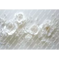 FUNDO FOTOGRÁFICO EM MALHA FLORAL REF. 10531 - comprar online