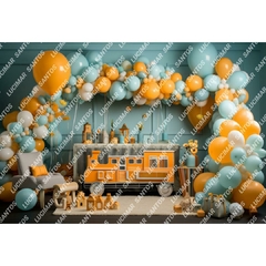 FUNDO FOTOGRÁFICO EM MALHA INFANTIL REF. 10550 - comprar online