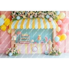 FUNDO FOTOGRÁFICO EM MALHA INFANTIL REF. 10611 - comprar online