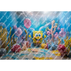 FUNDO FOTOGRÁFICO EM MALHA INFANTIL REF. 10653 - comprar online