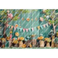 FUNDO FOTOGRÁFICO EM MALHA JUNINO REF. 10794 - comprar online