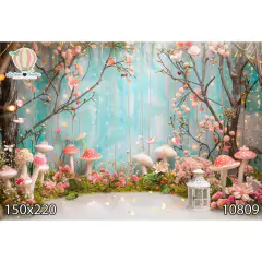 FUNDO FOTOGRÁFICO EM MALHA JARDIM REF. 10809