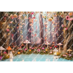 FUNDO FOTOGRÁFICO EM MALHA JARDIM REF. 10810 - comprar online