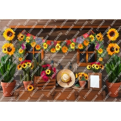 FUNDO FOTOGRÁFICO EM MALHA JUNINO REF. 10924 - comprar online