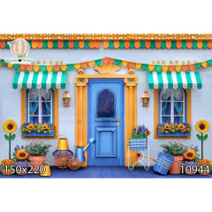 FUNDO FOTOGRÁFICO EM MALHA JUNINO REF. 10944