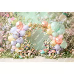 FUNDO FOTOGRÁFICO EM MALHA JARDIM REF. 10985 - comprar online