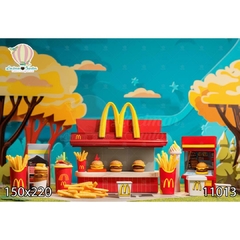 FUNDO FOTOGRÁFICO EM MALHA INFANTIL REF. 11013