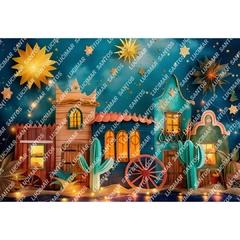 FUNDO FOTOGRÁFICO EM MALHA JUNINO REF. 11188 - comprar online