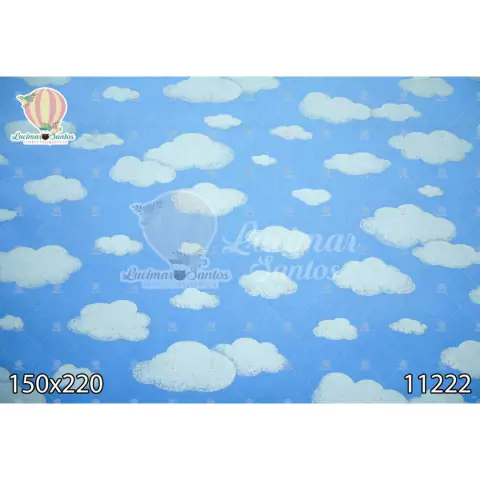 FUNDO FOTOGRÁFICO EM MALHA NUVENS REF. 11222