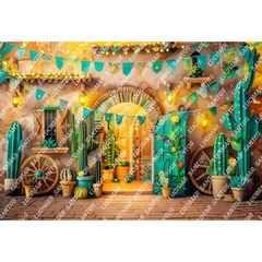 FUNDO FOTOGRÁFICO EM MALHA JUNINO REF. 11280 - comprar online