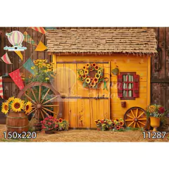 FUNDO FOTOGRÁFICO EM MALHA JUNINO REF. 11287