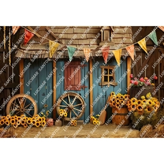 FUNDO FOTOGRÁFICO EM MALHA JUNINO REF. 11292 - comprar online