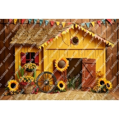FUNDO FOTOGRÁFICO EM MALHA JUNINO REF. 11326 - comprar online