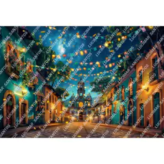 FUNDO FOTOGRÁFICO EM MALHA JUNINO REF. 11337 - comprar online