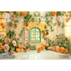 FUNDO FOTOGRÁFICO EM MALHA INFANTIL REF. 11390