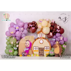 FUNDO FOTOGRÁFICO EM MALHA INFANTIL REF. 11412