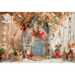 FUNDO FOTOGRÁFICO EM MALHA INFANTIL REF. 11425
