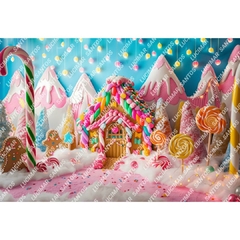 FUNDO FOTOGRÁFICO EM MALHA DOCES REF. 11513 - comprar online