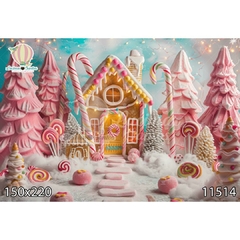 FUNDO FOTOGRÁFICO EM MALHA DOCES REF. 11514