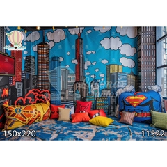 FUNDO FOTOGRÁFICO EM MALHA INFANTIL REF. 11522