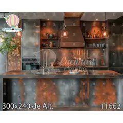 FUNDO FOTOGRÁFICO EM MALHA COZINHA REF. 11662 na internet