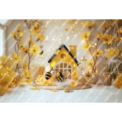 FUNDO FOTOGRÁFICO EM MALHA ABELHA REF. 11695 - comprar online