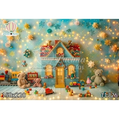 FUNDO FOTOGRÁFICO EM MALHA INFANTIL REF 11726
