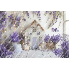 FUNDO FOTOGRÁFICO EM MALHA LAVANDA REF. 11732 - comprar online